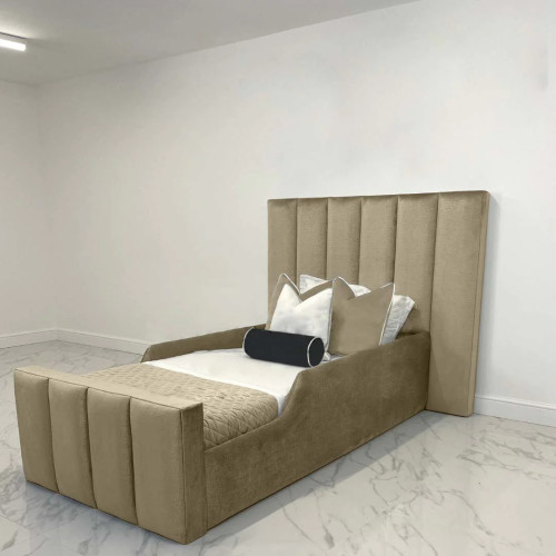 Lined Childrens Bed